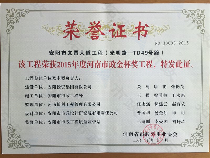 文昌大道金杯獎(jiǎng) 