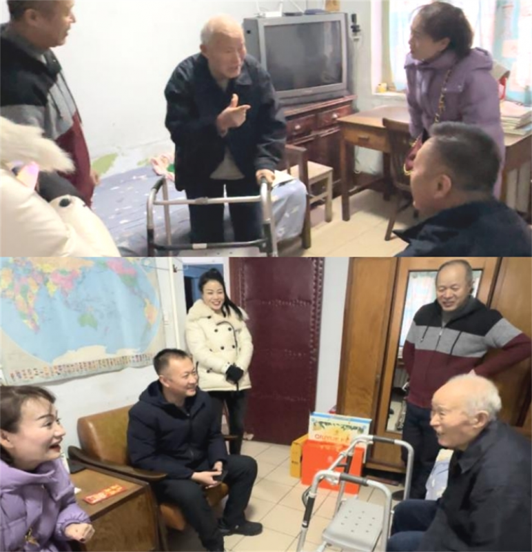 溫馨送關懷  暖意溢滿節(jié)—— 拓安公司開展春節(jié)走訪慰問離退休干部、困難職工活動